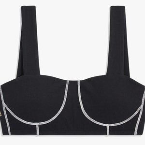 NWT Weworewhat Active Corset Top